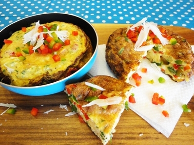 Zeleninová fritata