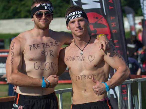 Trningov plny na preteky spartan race