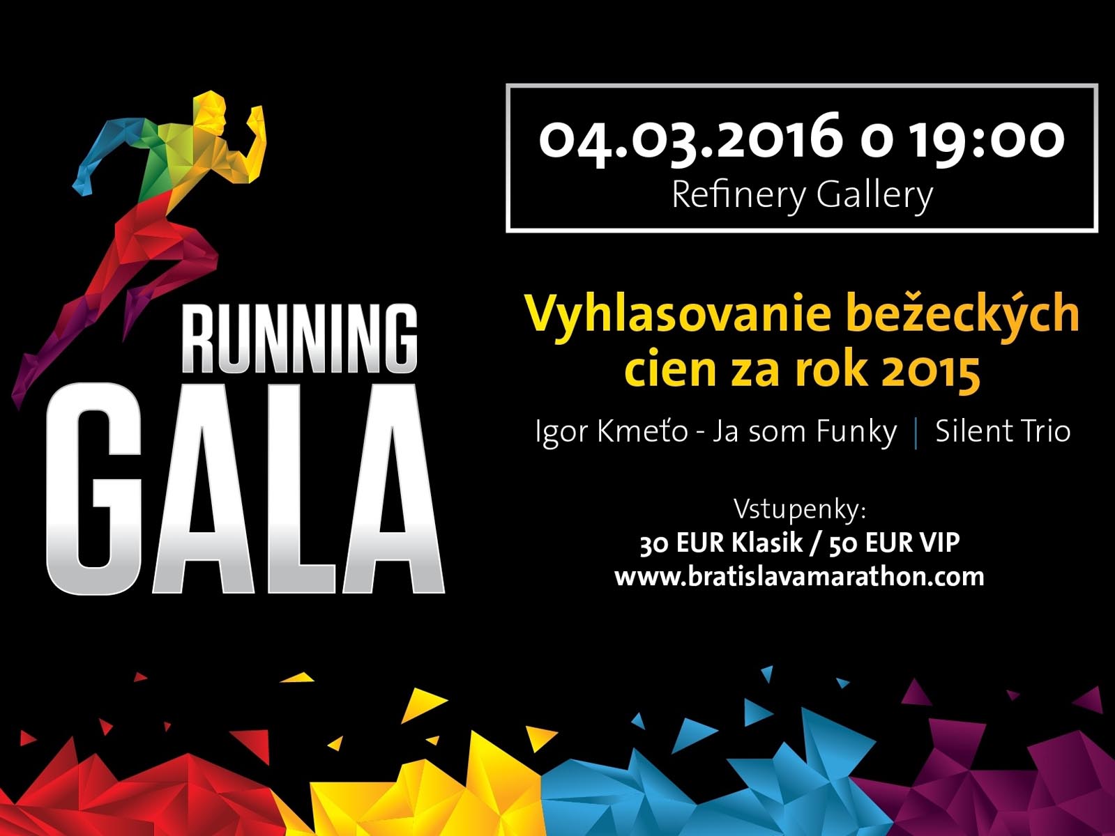 Poznáme nominácie na RUNNING GALA