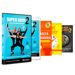 E-shop SUPER BODY 2 DVD + ON-LINE + ZDRAVÉ RÝCHLOVKY 1 + ZDRAVÉ RÝCHLOVKY 2 + NABITÁ KUCHÁRKA TLAČENÁ